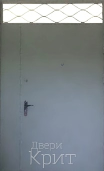 Однопольная дверь с покрасом нитроэмалью 21