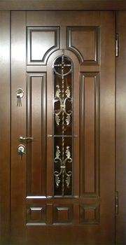Однопольная дверь с отделкой МДФ 78