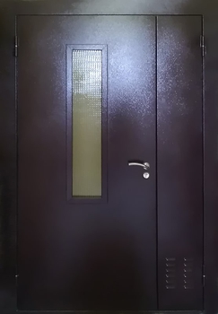 Полуторная дверь с порошковым напылением 40