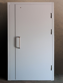 Однопольная дверь с покрасом нитроэмалью 24