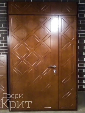 Тамбурная дверь с фрамугой