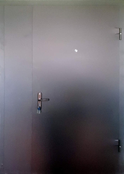 Однопольная дверь с покрасом нитроэмалью 02
