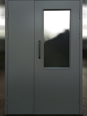 Тамбурная дверь со стеклом №143