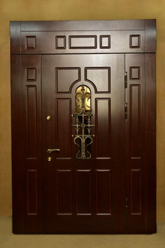 Однопольная дверь с отделкой МДФ 25