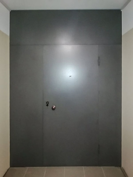 Однопольная дверь с порошковым напылением 105