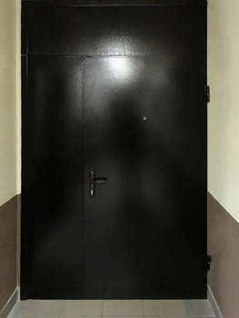 Однопольная дверь с порошковым напылением 109