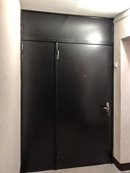Однопольная дверь с порошковым напылением 110