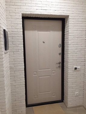 Входная дверь с МДФ