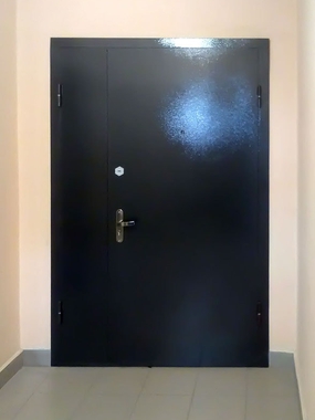 Железная дверь в тамбур