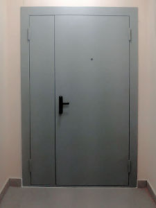 Тамбурная дверь с нитроэмалью