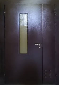 Тамбурная двустворчатая дверь